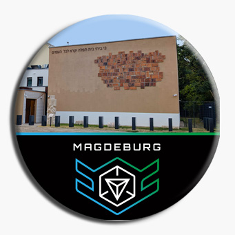 Neue Synagoge - Die  Neue Synagoge wurde am 08.12.2023 religiös geweiht. Sie ist der Nachfolgebau der alten Synagoge, die 1938 zerstört wurde.